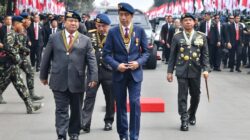 Panglima TNI Hadiri Apel Kesiapan Pengamanan Pelantikan Presiden dan Wakil Presiden RI serta Penganugerahan Medali Kehormatan