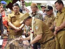 Pj. Wali Kota Bekasi Resmikan Lima Taman Baru di Kecamatan Rawalumbu