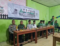 Sinergitas TNI-Polri Perkuat Keamanan di Rapat Pemuda Ansor Ciketingudik