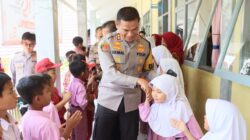 Polres Ciamis Bagikan Makan Bergizi Gratis untuk Siswa SDN 2 Kadupandak: Dukungan bagi Generasi Emas