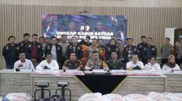 Polres Cimahi Bongkar Jaringan Penjual Pupuk Subsidi Ilegal di Bandung Barat, 6 Ton Pupuk Disita