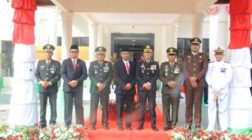 Kasiops Korem 012/TU Hadiri Upacara Hari Pahlawan di Aceh Barat, Kobarkan Semangat Nasionalisme