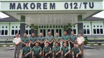 Kakudam Iskandar Muda Lakukan Kunjungan Kerja ke Korem 012/TU, Tekankan Pengelolaan Keuangan yang Profesional