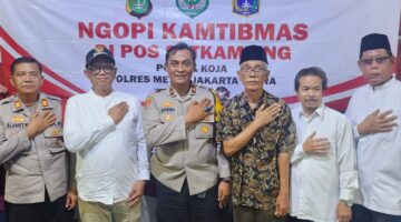 Kapolsek Koja Gelar Program “Ngopi Kamtibmas” untuk Jaga Kondusivitas Wilayah