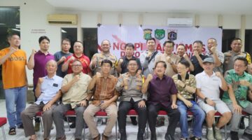 Kehangatan “Ngopi Kamtibmas” Bersama Kapolres Metro Jakarta Utara dan Warga RW 10 Ancol