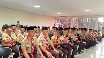 Prajurit Hiu Perkasa Ikuti Kursus Pembina Pramuka Mahir Tingkat Lanjut Tri Saka TNI TA 2024