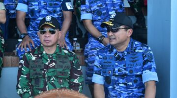 Panglima TNI Hadiri Fire Power Demo dalam Latihan Angkasa Yudha 2024