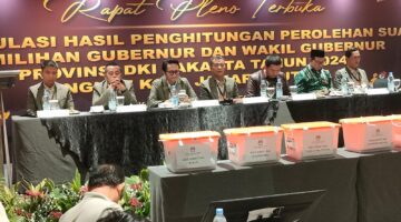 Rapat Pleno Rekapitulasi Pilkada DKI Jakarta 2024 di Jakarta Utara Berlangsung Sukses