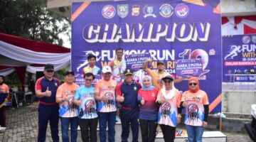 1.300 Pelari Padati Bengkulu dalam Semarak Bakamla RI Fun Run 2024