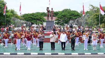 Panglima TNI Hadiri Apel Kasatwil Polri 2024, Presiden Prabowo Buka Acara di Akademi Kepolisian Semarang