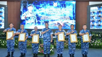 Apel Komandan Satuan TNI AU 2024: Lanud Sultan Hasanuddin Raih Penghargaan Zona Integritas