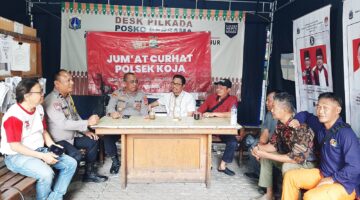 Polsek Koja Gelar Program “Jumat Curhat bersama Warga dan Sambang Wilayah” untuk Jaga Keharmonisan