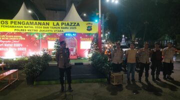 Polsek Kelapa Gading Gelar Apel KRYD: Perkokoh Keamanan Wilayah Menjelang Natal dan Tahun Baru 2025