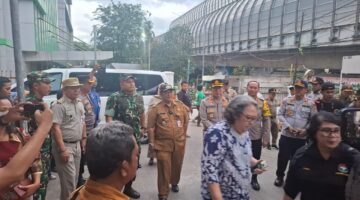 Kapolres Jakarta Utara Bersama Forkopimko Pastikan Natal Aman di GPIB Jemaat Petra