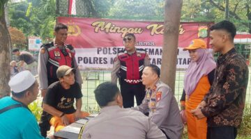 Minggu Kasih Polsek Pademangan: Membangun Harmoni antara Polri dan Warga