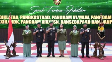 Mayjen TNI Suhardi Resmi Pimpin Kodam XIII/Merdeka