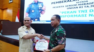 Panglima TNI Berikan Pembekalan Peserta Senior Management Course Unhan RI TA 2025