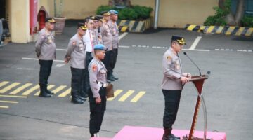 Polres Metro Jakarta Utara Gelar Arahan Siaga Kamtibmas Libur Nasional