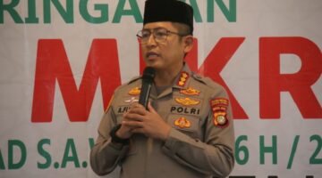 Polres Metro Jakarta Utara Peringati Isra’ Mi’raj dengan Santunan Yatim, Kapolres: “Sholat adalah Tiang Agama”