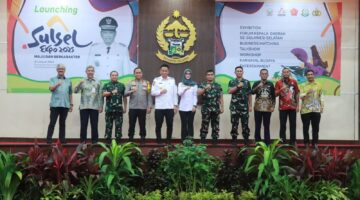 Kaskoopsud II Hadiri Launching Sulsel Expo 2025: Maju dan Berkarakter, Dorong Sulsel sebagai Gerbang Ekonomi Indonesia Timur