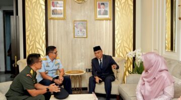 Danlanud Sultan Hasanuddin Hadiri Pelantikan Pj. Gubernur Sulawesi Selatan