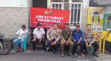 Polsek Koja Gelar “Jum’at Curhat,” Bangun Kedekatan dengan Warga untuk Tingkatkan Kewaspadaan