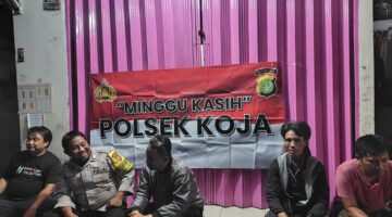 Polsek Koja Perkuat Keamanan Lingkungan Lewat Program “Minggu Kasih”