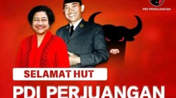 HUT ke-52 PDI Perjuangan: Semangat Tak Padam di Tengah Cobaan Besar