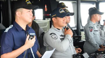 Bakamla RI dan Japan Coast Guard Gelar Passing Exercise di Perairan Jakarta