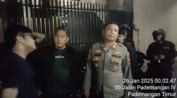 Polsek Pademangan Respons Cepat Tangani Ancaman Pria Bersenjata di Pademangan Timur