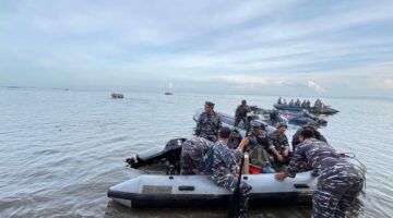 Yonmarhanlan III Bantu Nelayan Tanjung Pasir Kembali Melaut