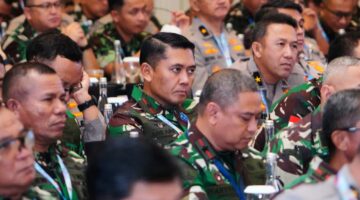 Danlanud Sultan Hasanuddin Hadiri Rapim TNI-Polri 2025