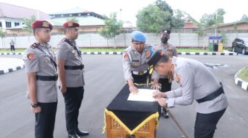 Kapolres Metro Tangerang Kota Lantik 9 Pejabat Baru, Dorong Loyalitas dan Pelayanan Masyarakat