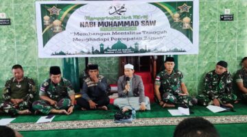 Kodim 1710/Mimika Peringati Isra Mi’raj 1446 H, Dorong Mentalitas Tangguh di Era Percepatan Zaman