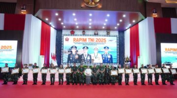 Danlanal Bintan Hadiri Rapim TNI 2025, Panglima TNI Tekankan Peran Strategis TNI dalam Pembangunan Nasional