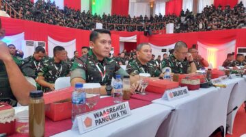 Danlanud Sultan Hasanuddin Hadiri Rapim TNI 2025, Bahas Strategi Pertahanan dan Dukungan Ekonomi Nasional