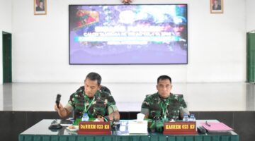 Danrem 023/KS Pimpin Sidang Parade Cata PK TNI AD Gel I TA 2025