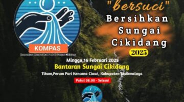 Aksi Bersih Bersih Sungai Cikidang, Komunitas Lingkungan Bersatu