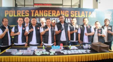 Polres Tangerang Selatan Bongkar Sindikat Narkoba, 9.206 Butir Ekstasi Disita