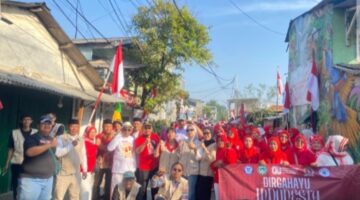 Meriah! Warga RW 009 Prepedan Tumpah Ruah Rayakan HUT RI ke-80 Dengan Karnaval Spektakuler.