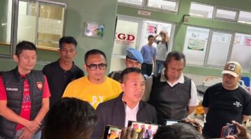 Kapolres Purwakarta Tinjau Korban Penganiayaan Oleh Diduga ODGJ Di RSUD Bayu Asih