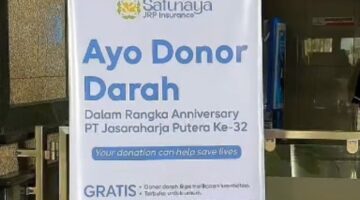 Jasaraharja Putera Gelar Donor Darah Jelang HUT ke-32