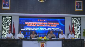 Kapolda Jabar Dorong Transformasi Penyidikan Dalam Rakernis Reskrim 2025