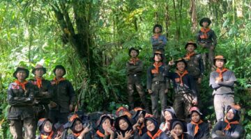 Berlokasi Di Kaki Gunung Cakrabuana, GEMPPA SMUN 1 Ciawi Tempa Calon Anggota Lewat Diksar ke-38