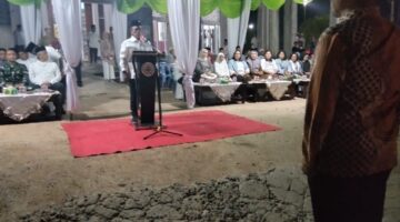 Bupati Tapteng Masinton Pasaribu, LepasPawai Takbir Akbar, jelang Hari Raya Idul Fitri 1447 H Tahun 2026.
