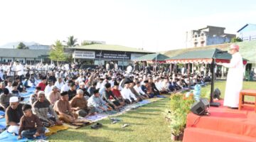 Korem 023/KS Laksanakan Sholat Idul Fitri 1447 H/2026 M.