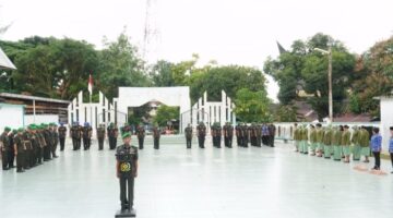 HUT Ke 76 Kodam I/BB, Korem 023/KS Laksanakan Ziarah Rombongan Anjangsana Dan Syukuran