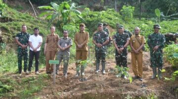Korem 023/KS Laksanakan Penanaman Pohon Serentak Di Seluruh Wilayah Kodim Jajaran.
