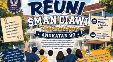 Alumni SMAN Ciawi Angkatan 1990, Siap Gelar Reuni Akbar pada Agustus 2026