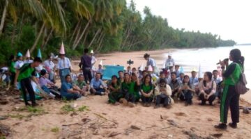 MPLS SMA Negeri 1 Tanah Masa Ditutup Di Pantai Baluta, Siswa Baru Siap Jalani Tahun Ajaran 2026/2027
